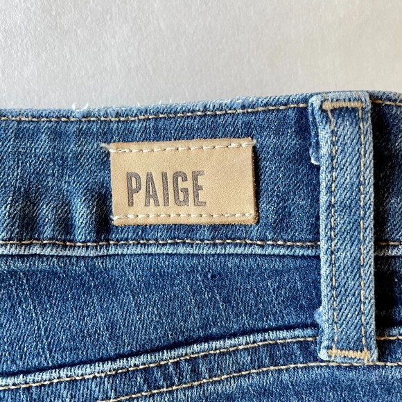 PAIGE Denim Women's Verdugo Ankle Ultra Skinny Jeans in Bali Wash Size 26 - Picture 6 of 10
